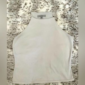 High neck tank top